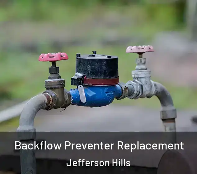  Backflow Preventer Replacement Jefferson Hills