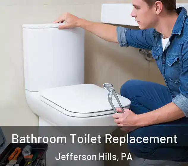  Bathroom Toilet Replacement Jefferson Hills, PA
