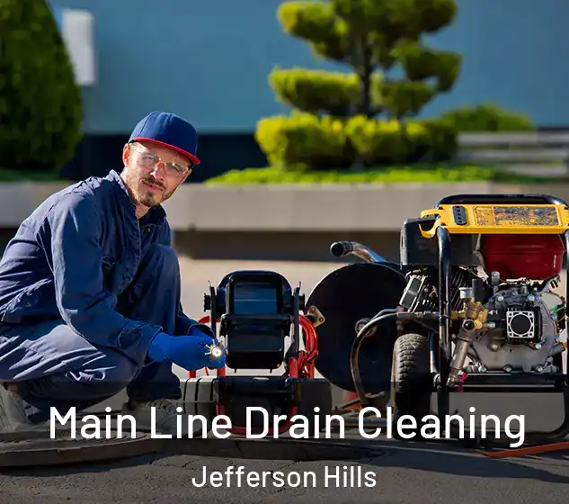  Main Line Drain Cleaning Jefferson Hills
