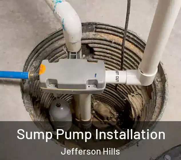  Sump Pump Installation Jefferson Hills