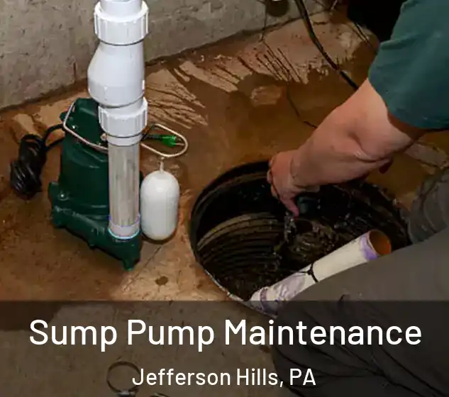  Sump Pump Maintenance Jefferson Hills, PA