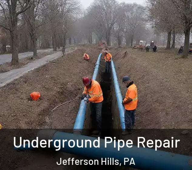  Underground Pipe Repair Jefferson Hills, PA
